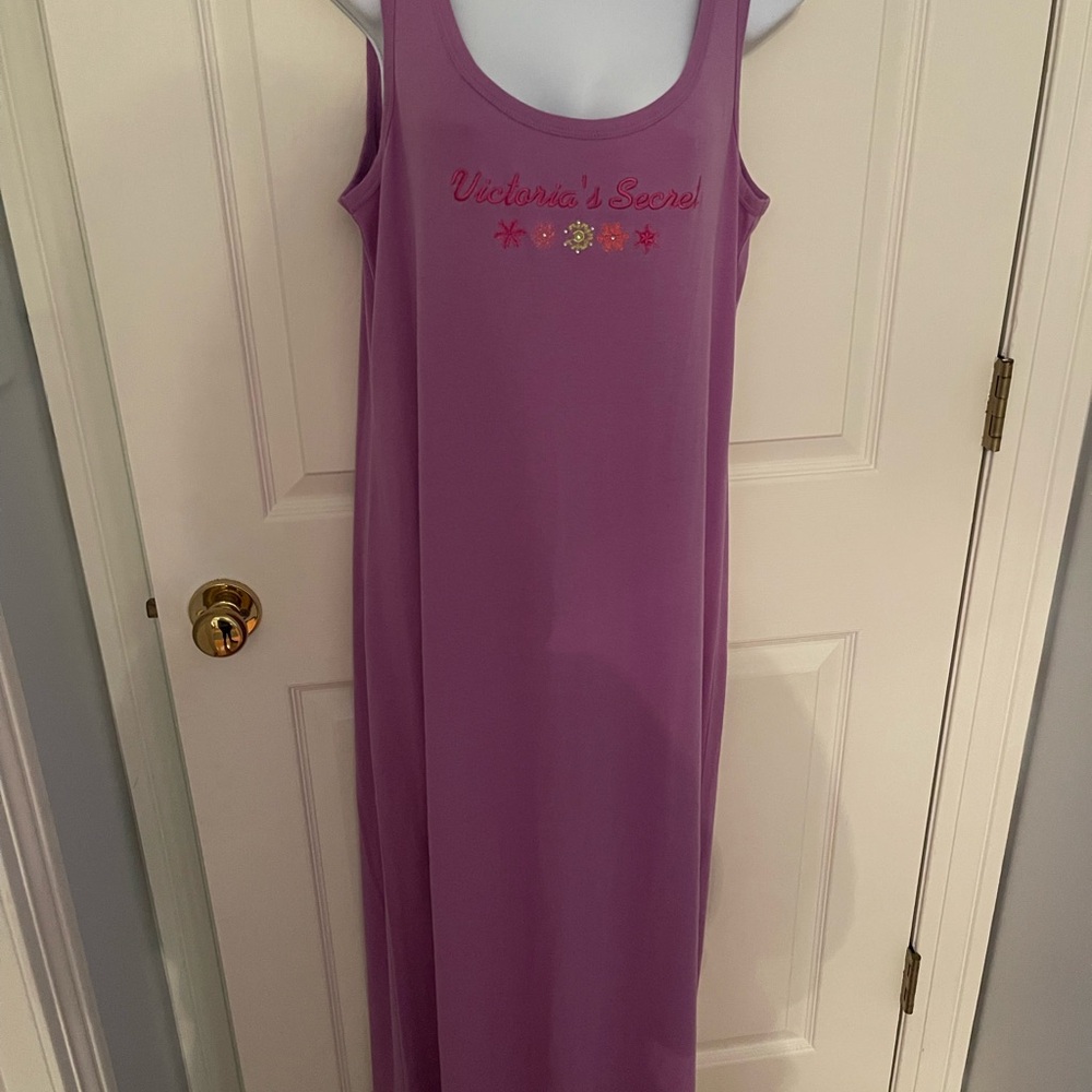 Victoria's Secret Purple Chemise with Scoop Neckline